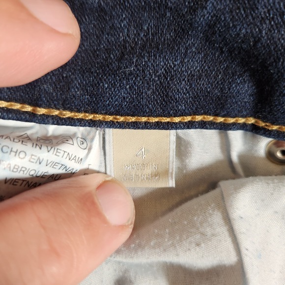 Michael Kors Jeans Women's 4 28X29 Izzy Skinny Mid Rise Ankle Blue - Picture 9 of 16